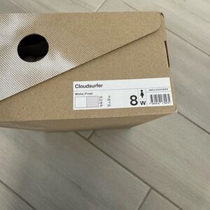 On Running Cloudsurfer Sneakers - White and Frost